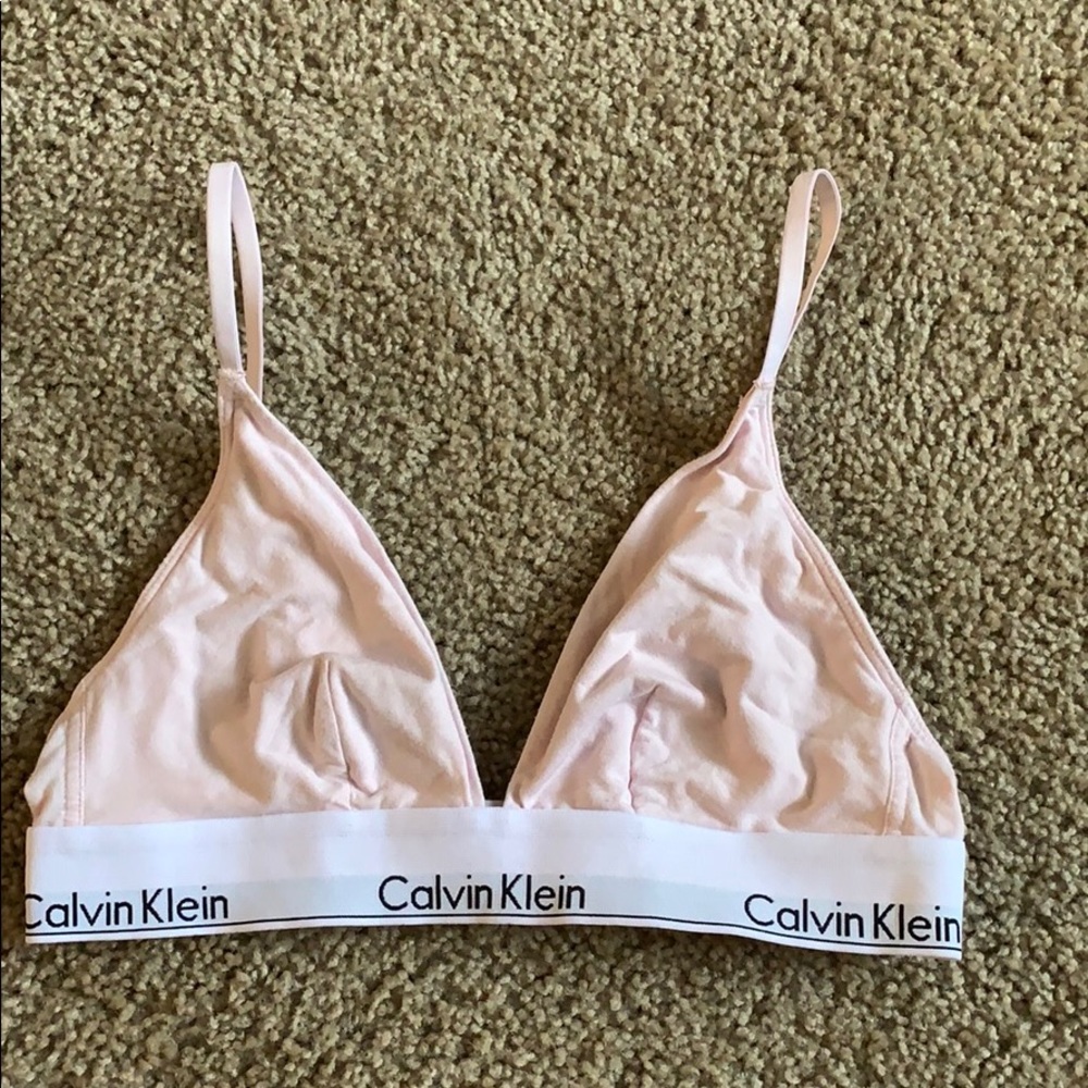 LIGHT PINK CK BRALETTE